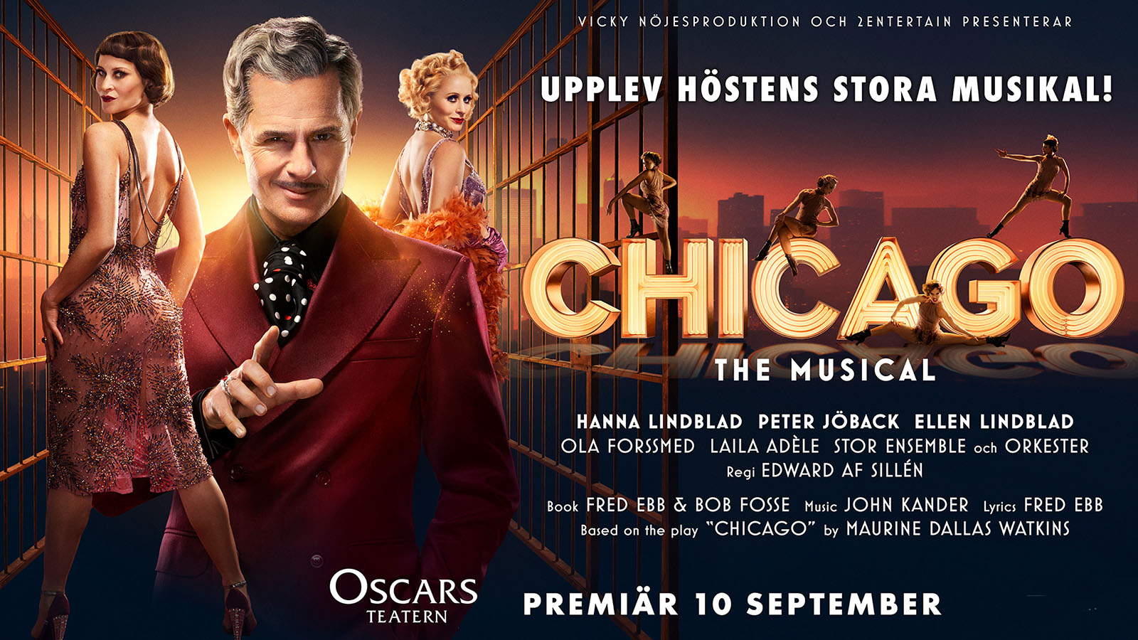 CHICAGO - THE MUSICAL, Stockholm 3 dagar